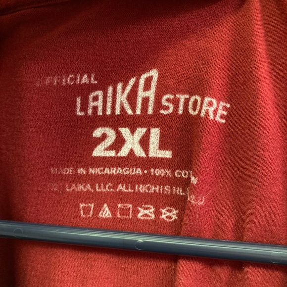 Coraline shirt Laika 2x long sleeve tee top Other Mother button eyes Neil Gaiman - Picture 4 of 4